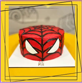 Spiderman con fondant